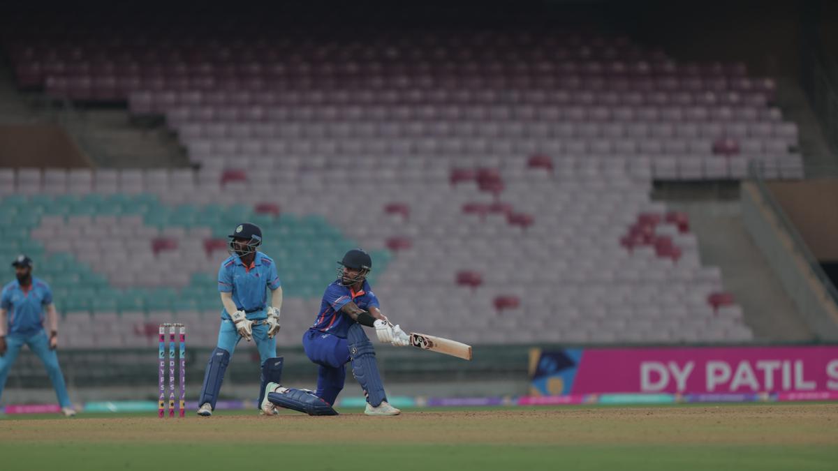 DY Patil T20 Cup 2024: Veterans Shikhar Dhawan and Dinesh Karthik shine in commanding win over RBI